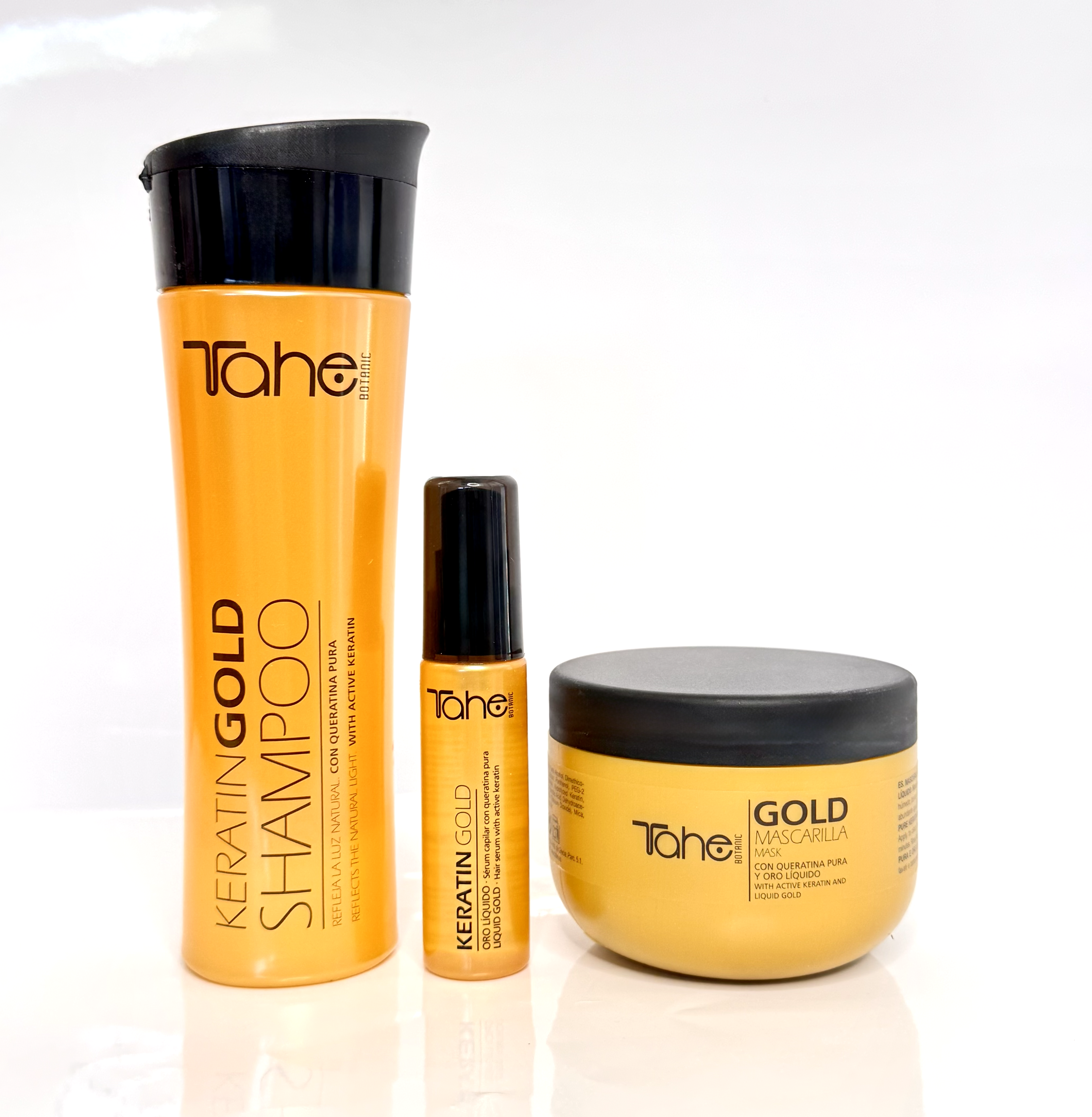 Kit prodotti Keratin Gold tahe