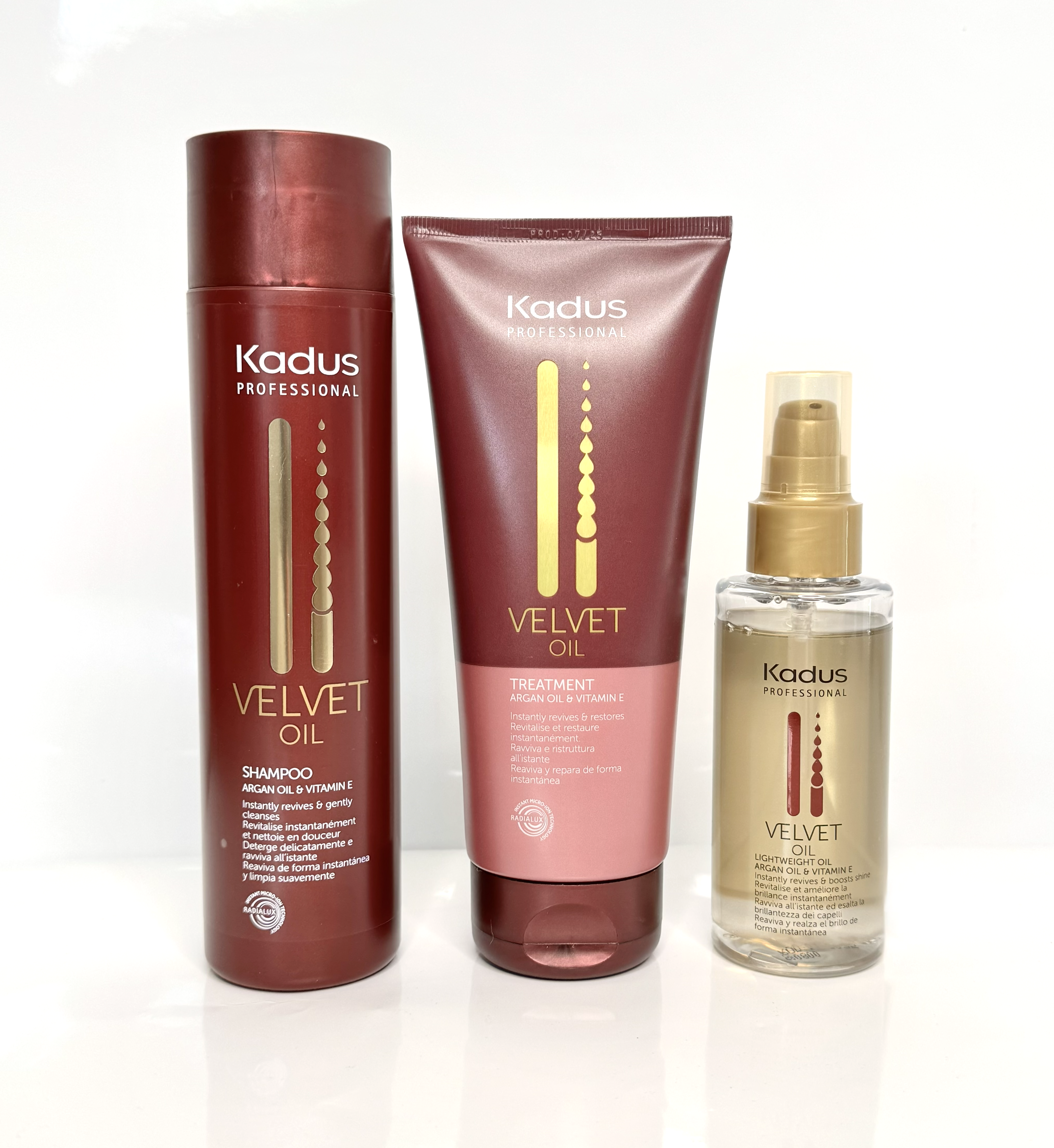 KIT VELVET OIL KADUS 3 PEZZI