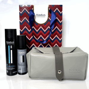 Kit Man Kadus Shampoo+Solidify-it , omaggio extra Beauty Case