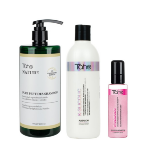 Trattamento lisciante K-Glicolic con Cheratina Vegetale e Acido Glicolico Tahe